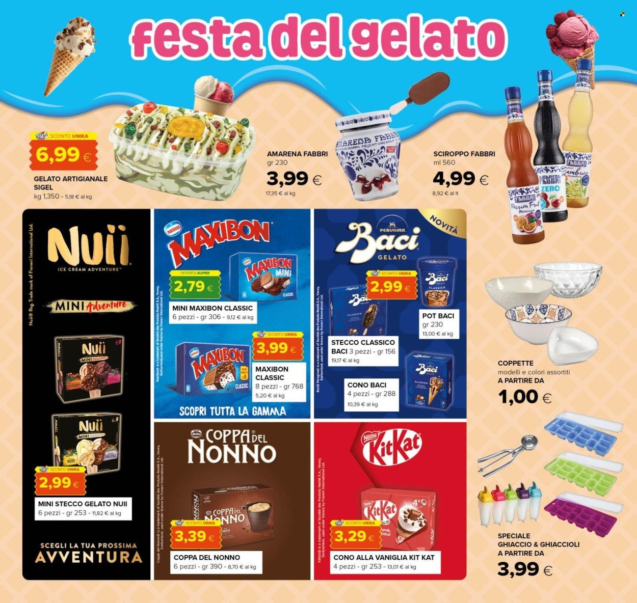 Volantino OASI - Da mercoledì 29 luglio 2026