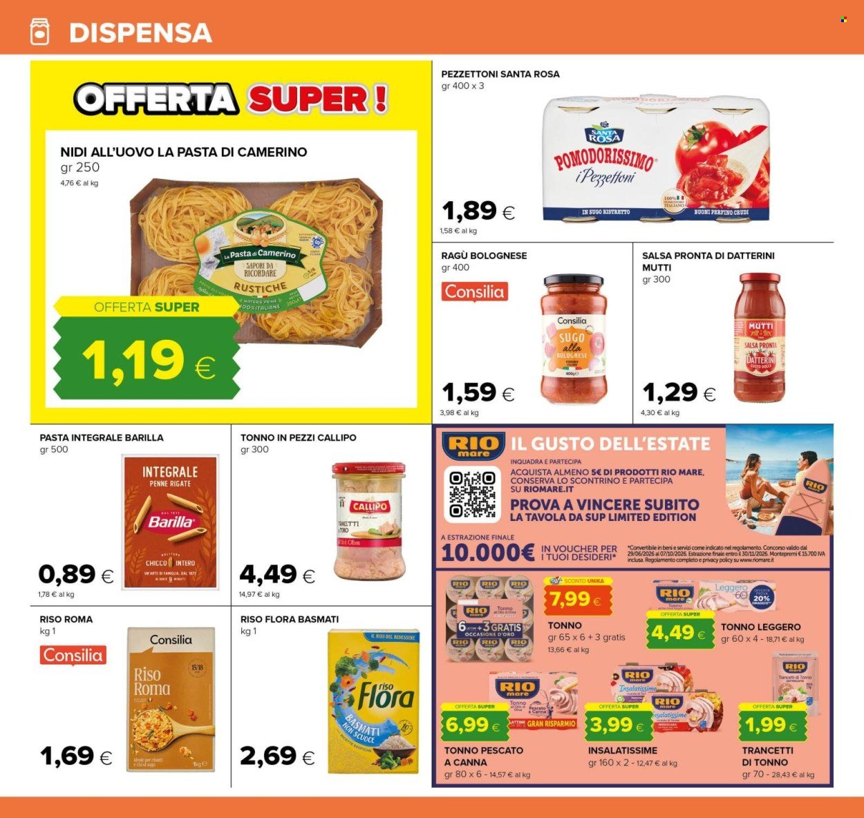 Volantino OASI - Da mercoledì 29 luglio 2026