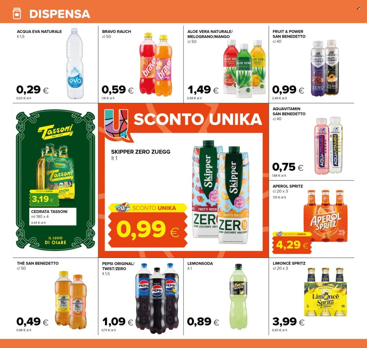 Volantino OASI - Da mercoledì 29 luglio 2026