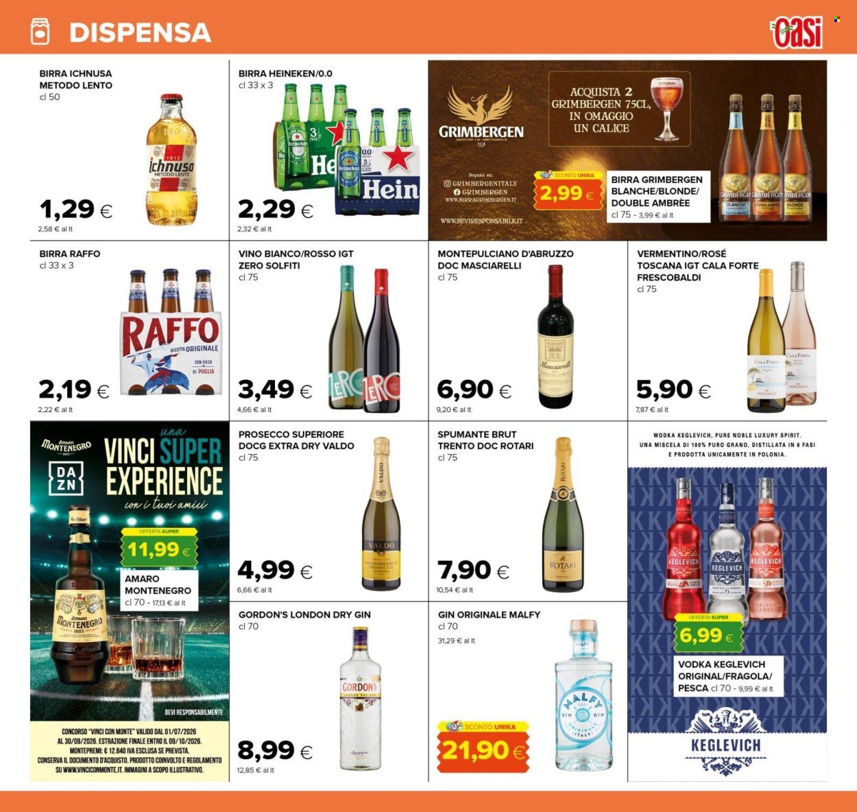 Volantino OASI - Da mercoledì 29 luglio 2026