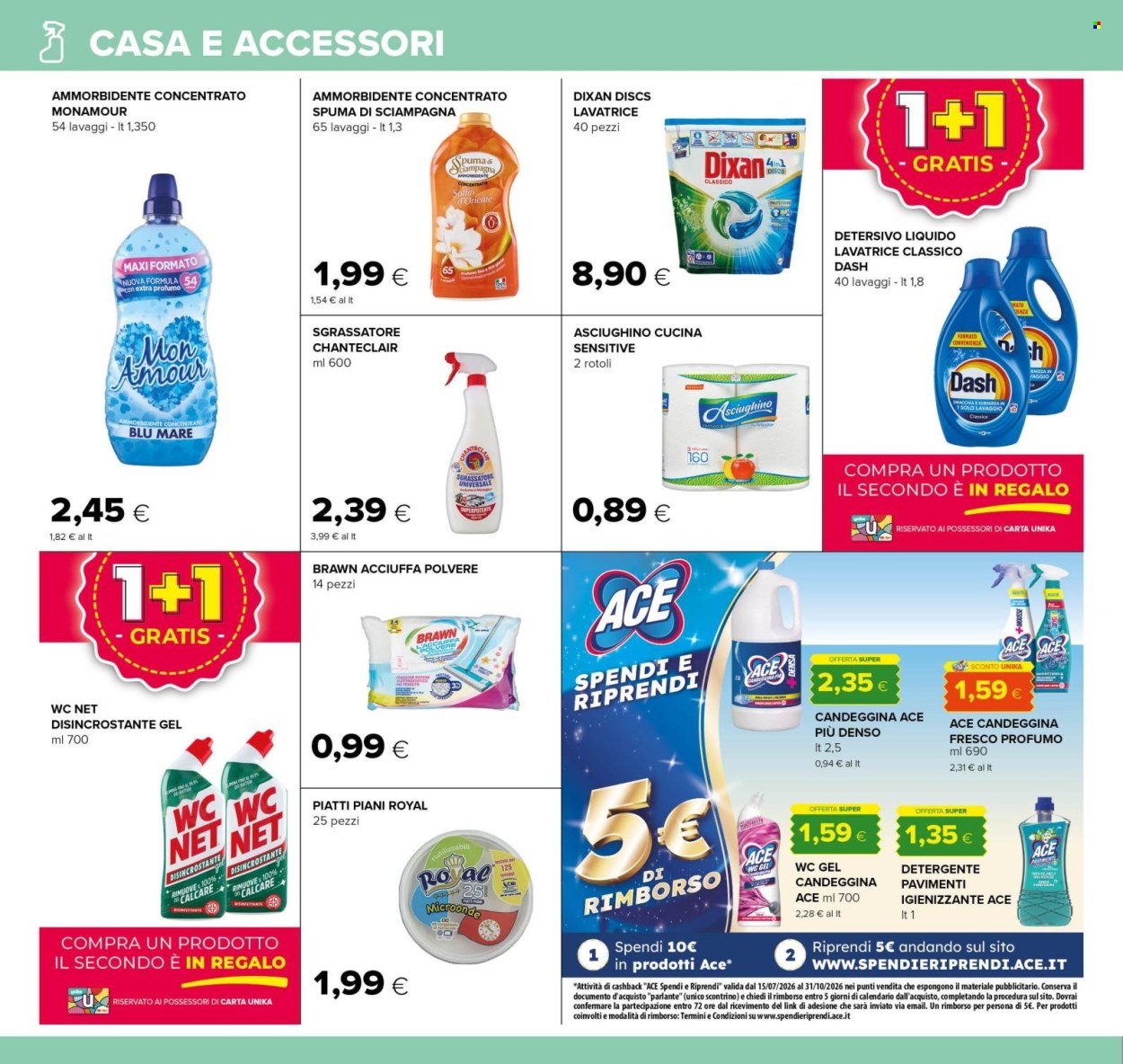 Volantino OASI - Da mercoledì 29 luglio 2026