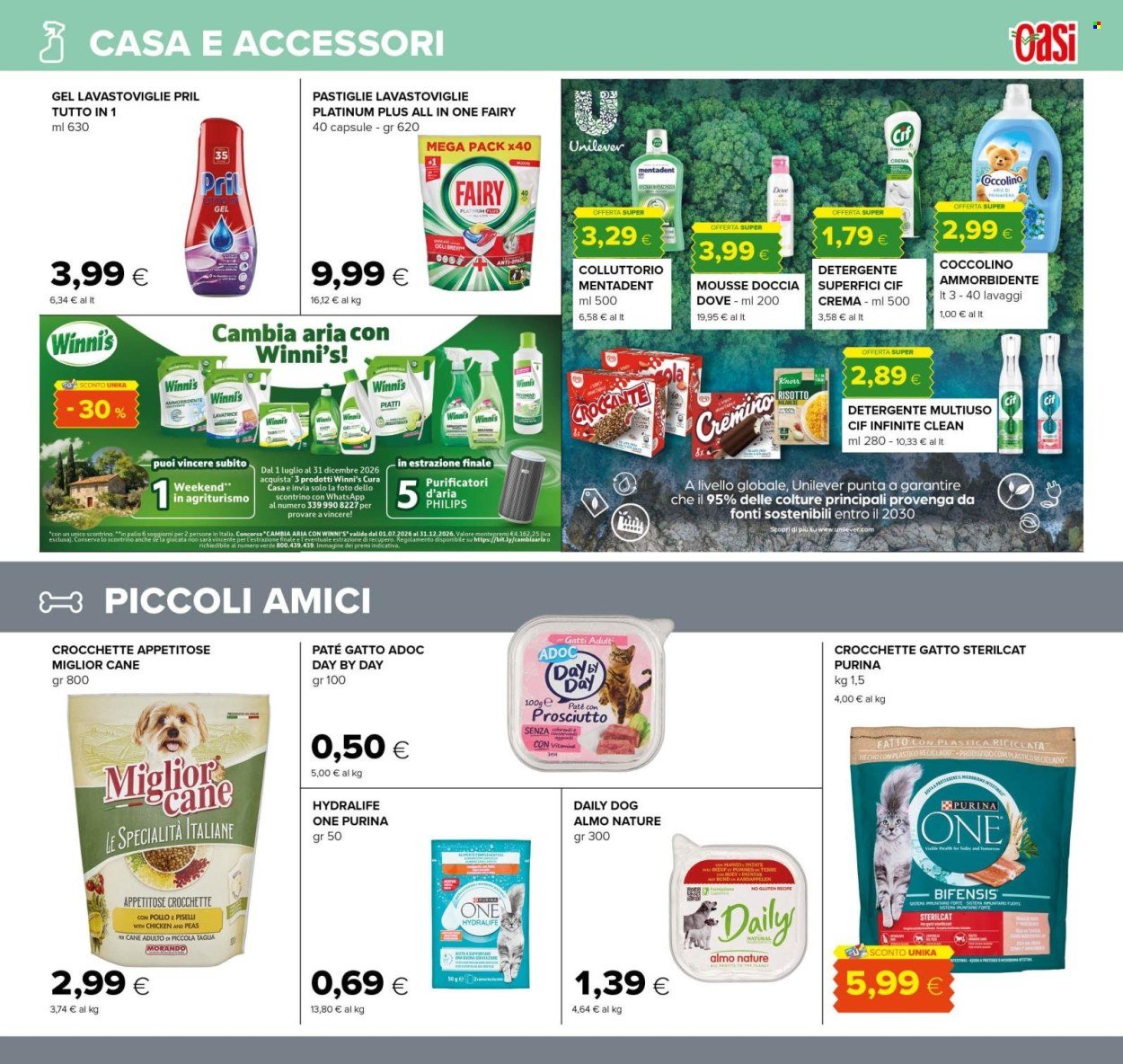 Volantino OASI - Da mercoledì 29 luglio 2026
