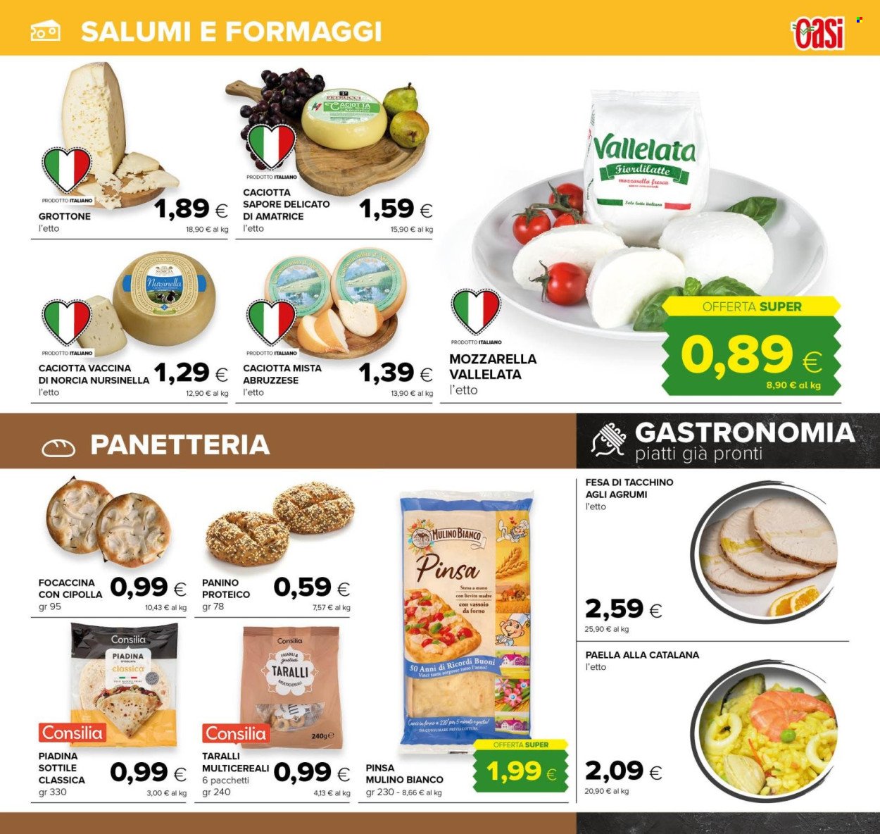 Volantino OASI - Da mercoledì 29 luglio 2026