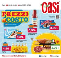 Volantino OASI - Da mercoledì 29 luglio 2026