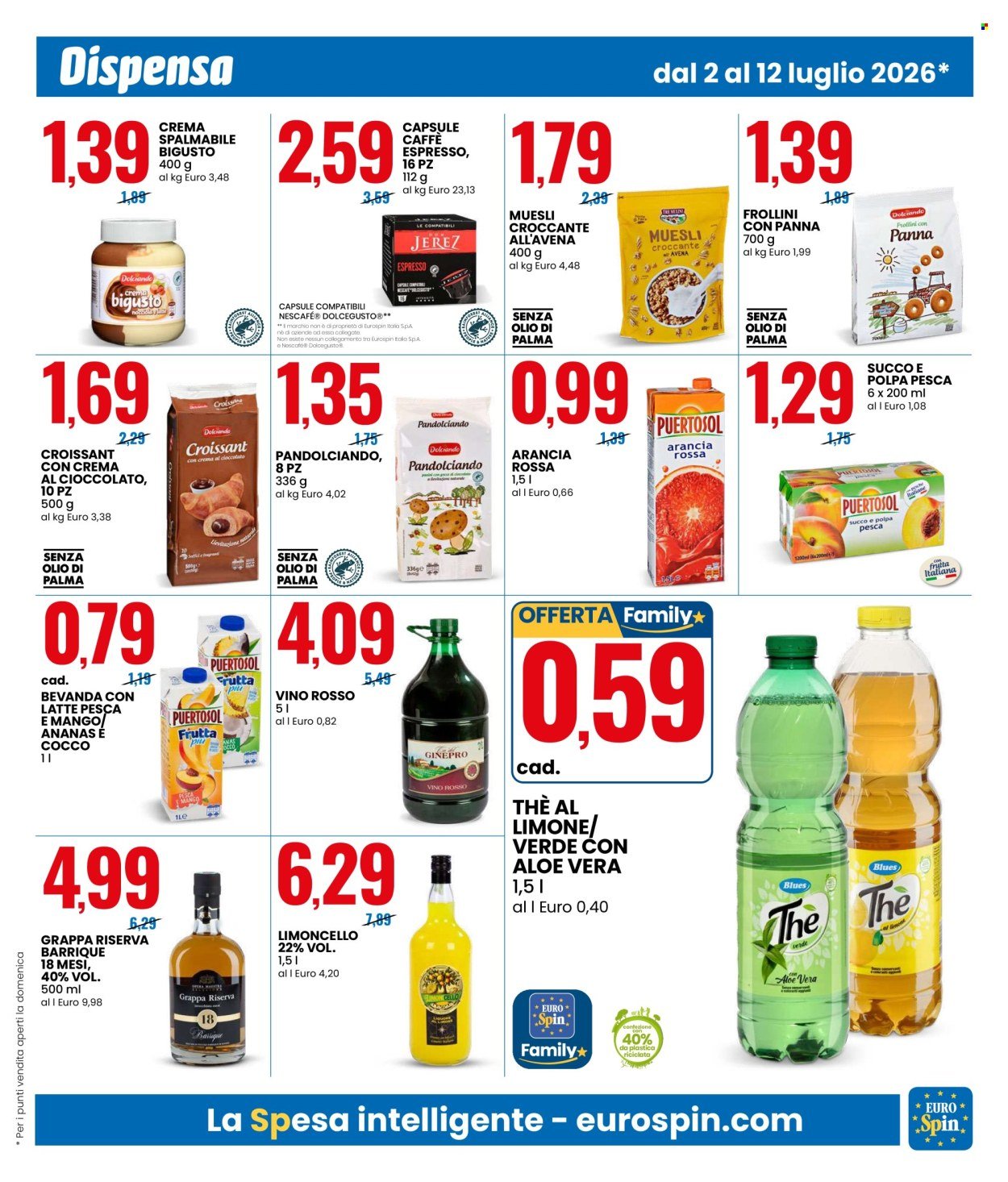 Volantino EUROSPIN - Da giovedì 2 2026