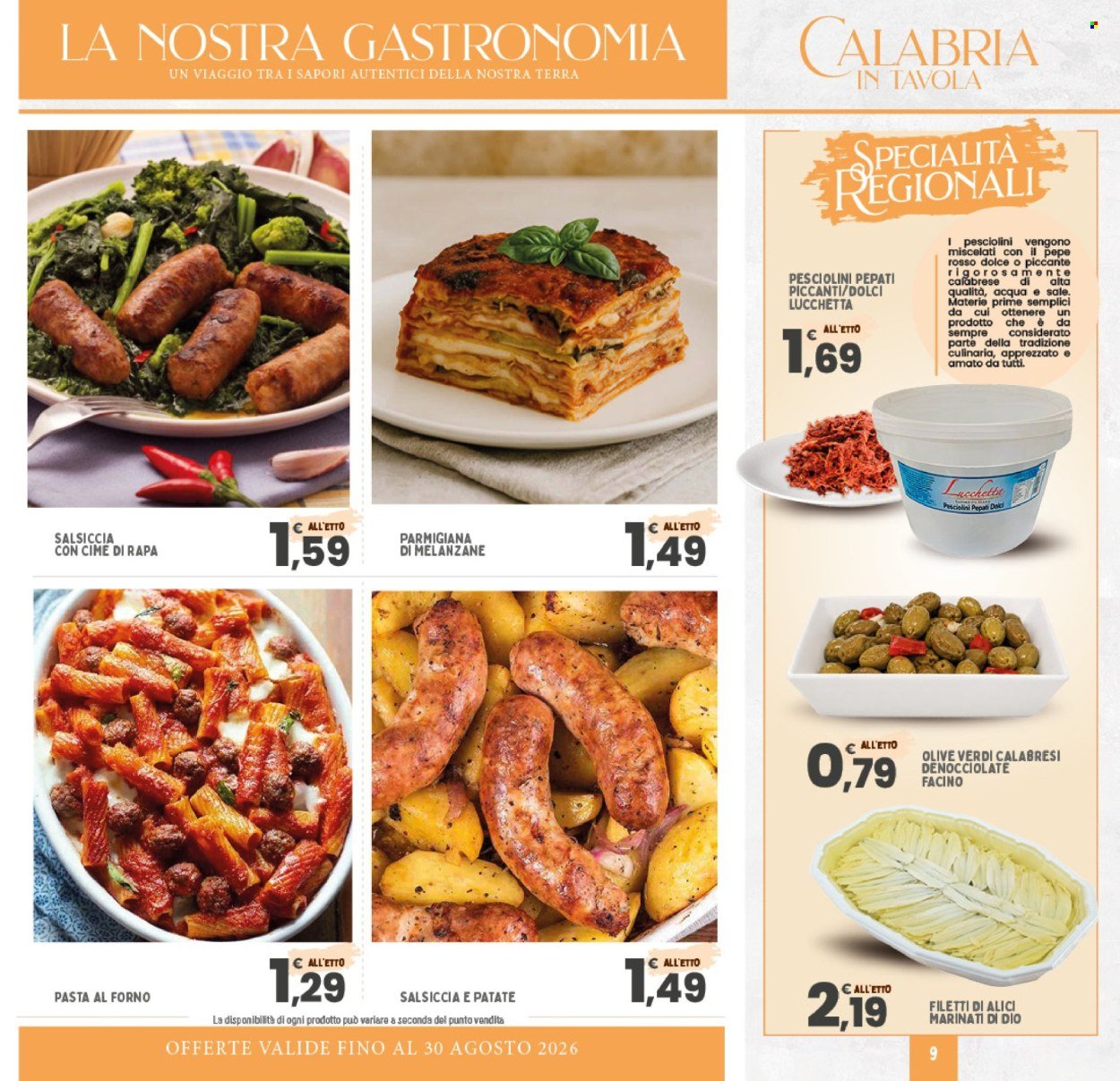 Volantino EUROSPAR - Da giovedì 9 luglio 2026