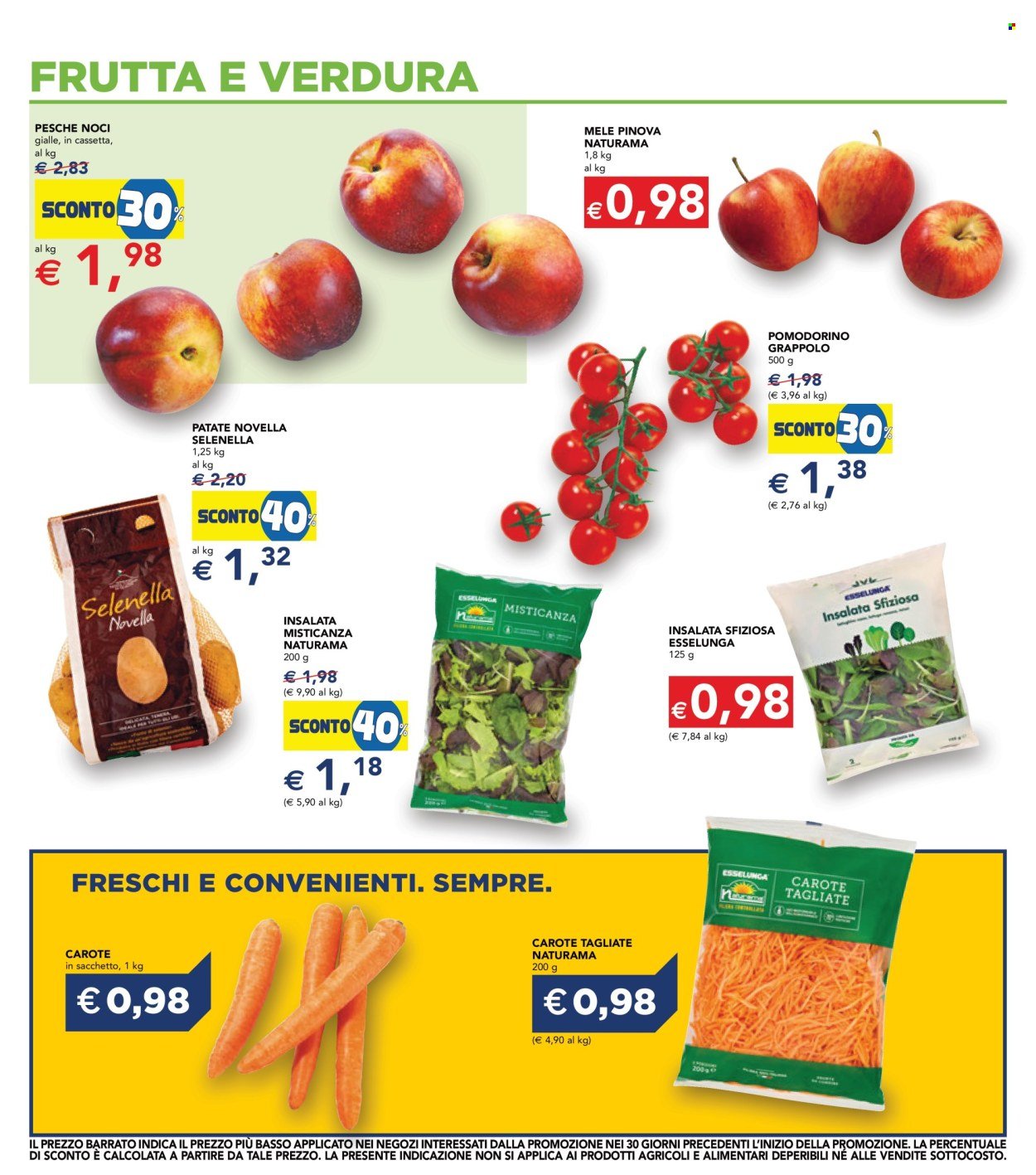 Volantino ESSELUNGA - 30/40/50%