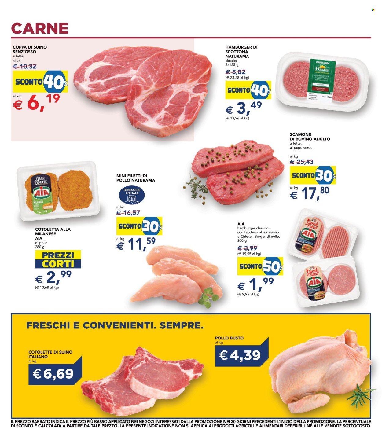 Volantino ESSELUNGA - 30/40/50%