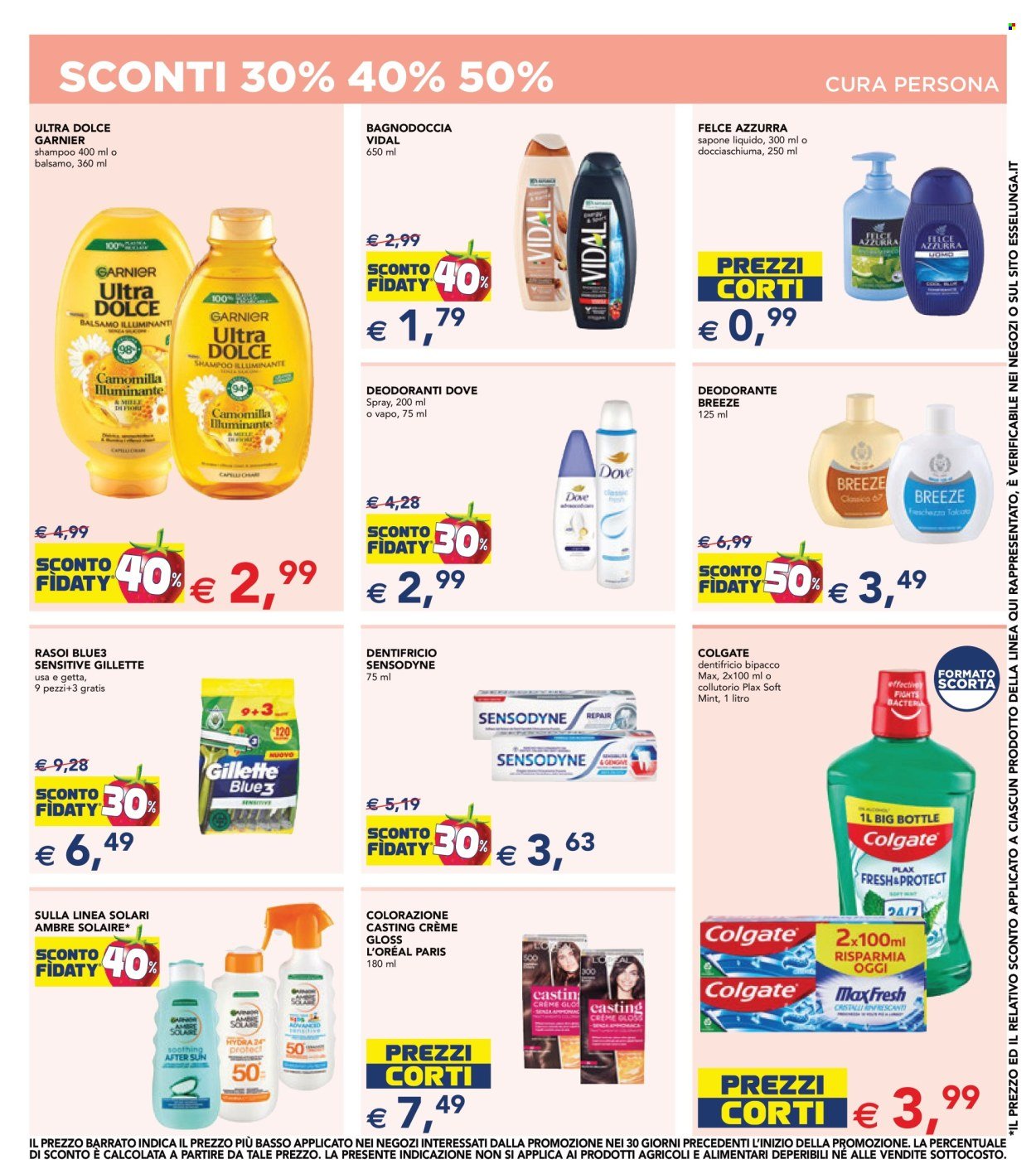 Volantino ESSELUNGA - 30/40/50%