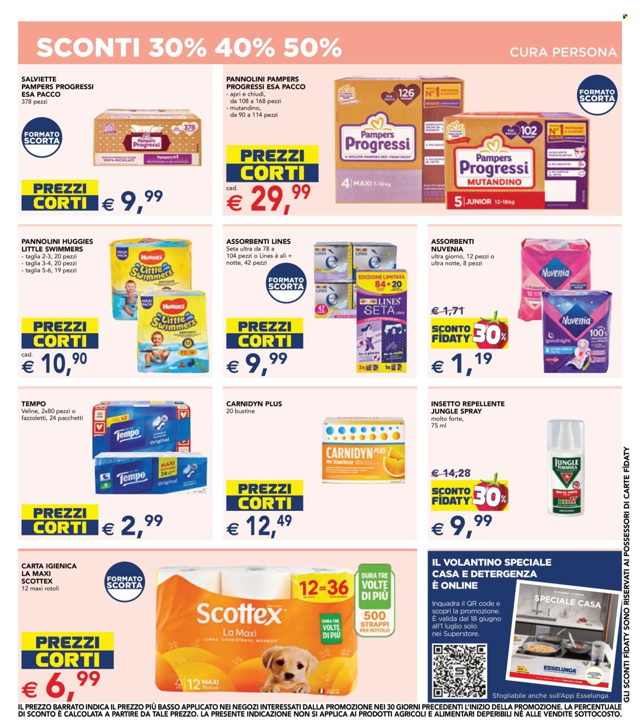 Volantino ESSELUNGA - 30/40/50%
