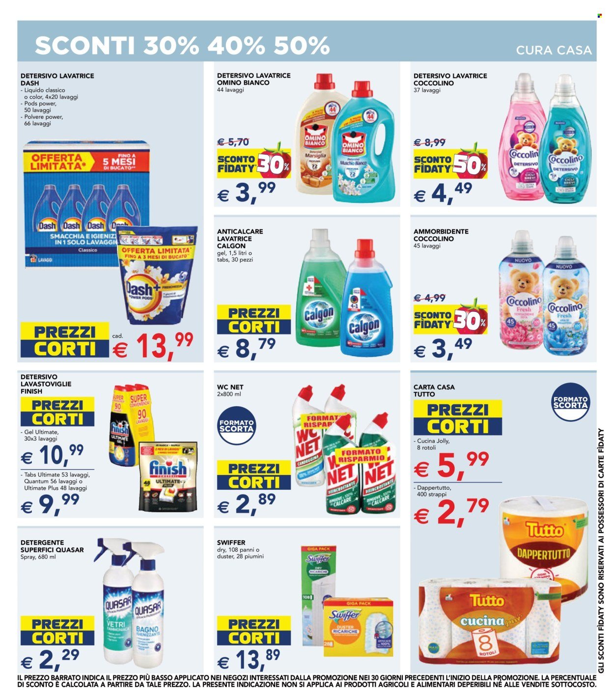 Volantino ESSELUNGA - 30/40/50%