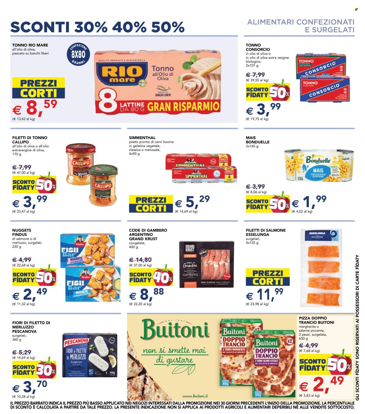 Volantino ESSELUNGA - 30/40/50%
