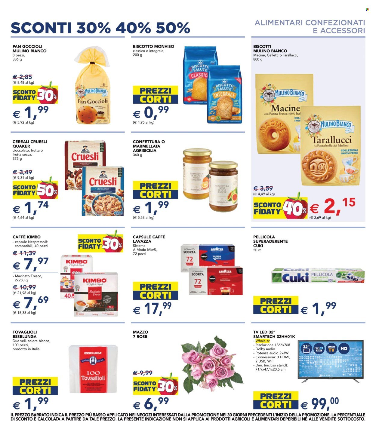 Volantino ESSELUNGA - 30/40/50%