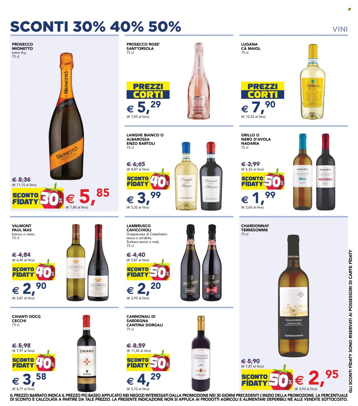 Volantino ESSELUNGA - 30/40/50%