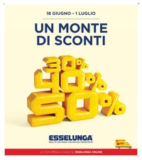 Volantino ESSELUNGA - 30/40/50%