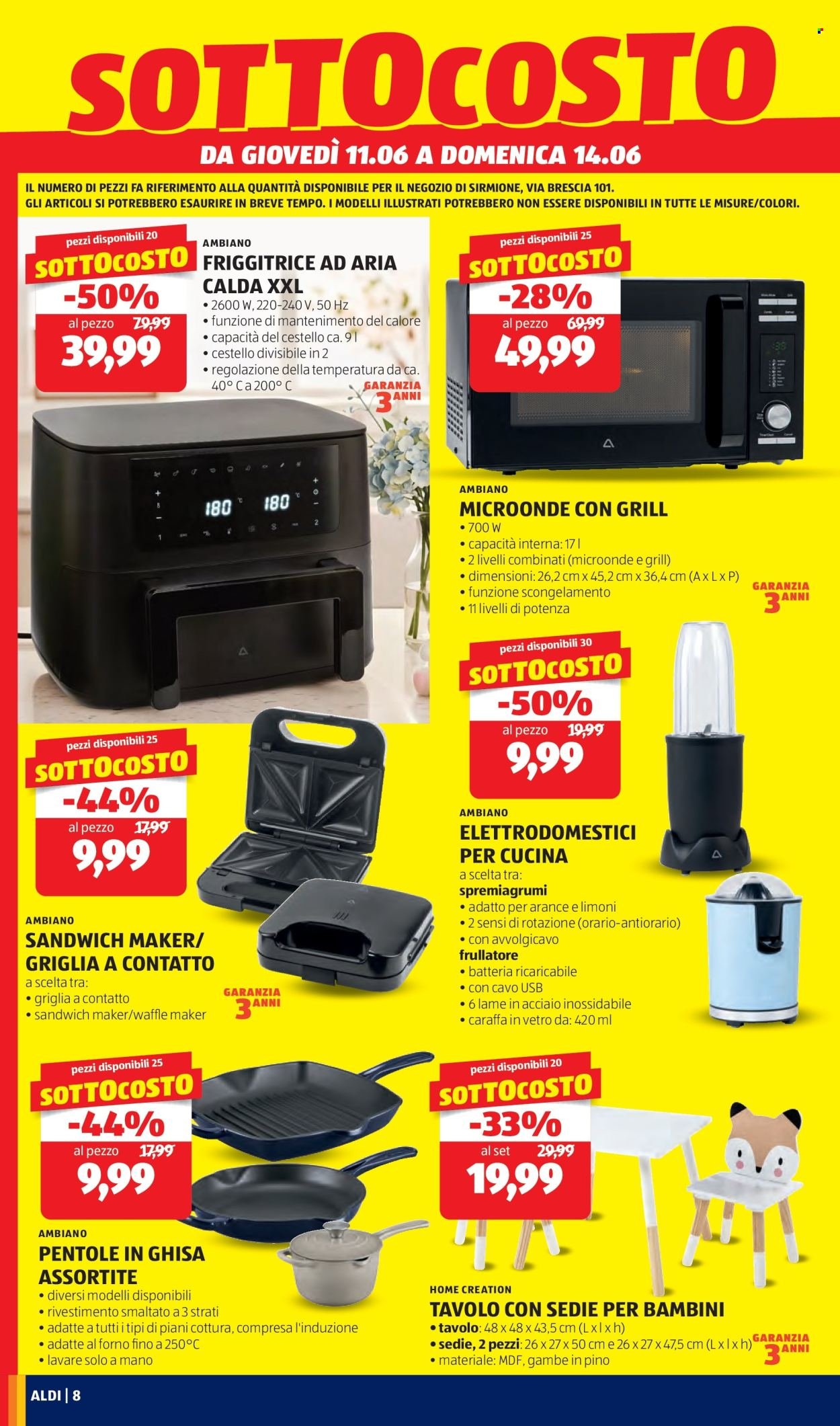 Volantino ALDI - Sottocosto