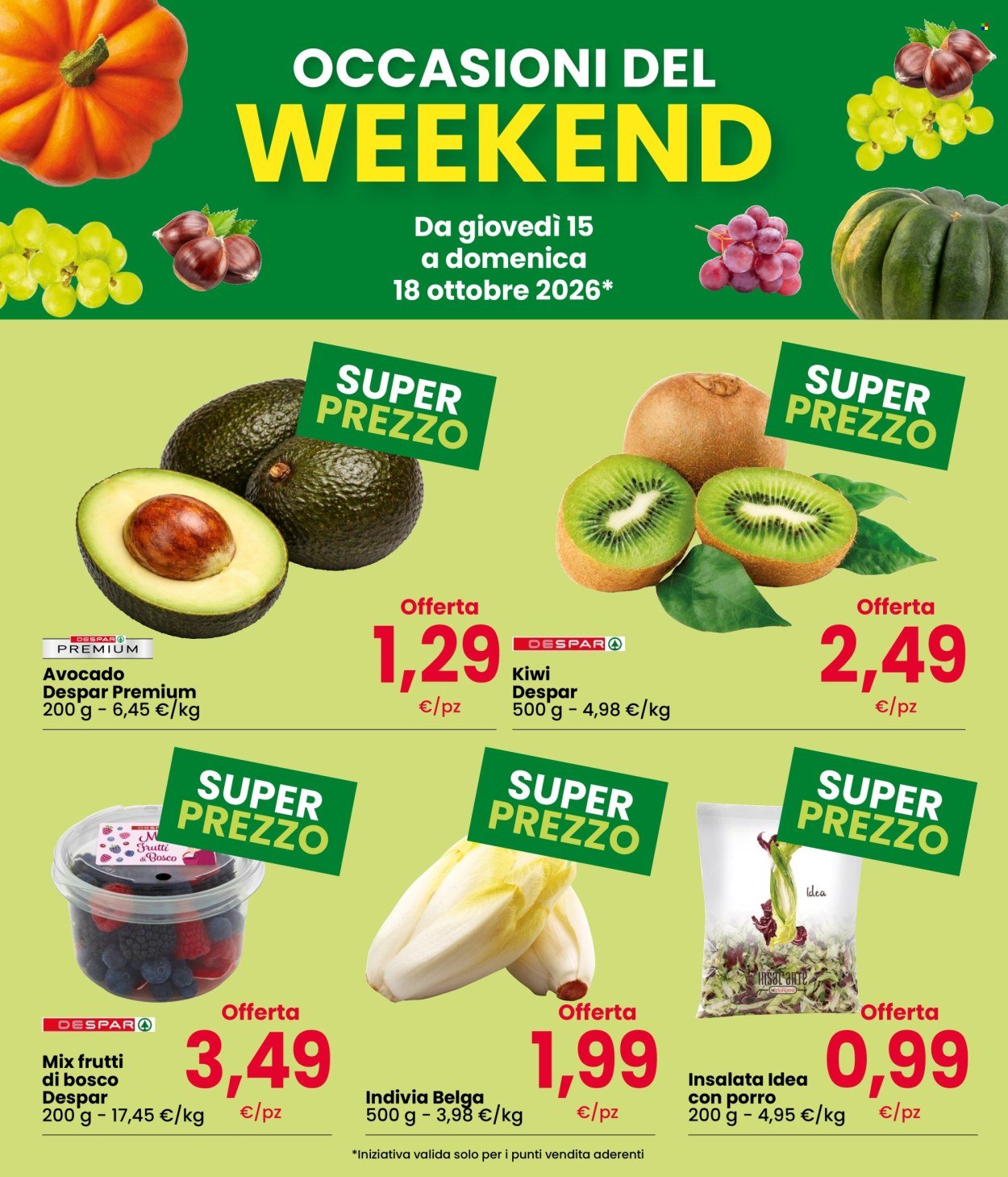 Volantino EUROSPAR - Fresche Occasioni