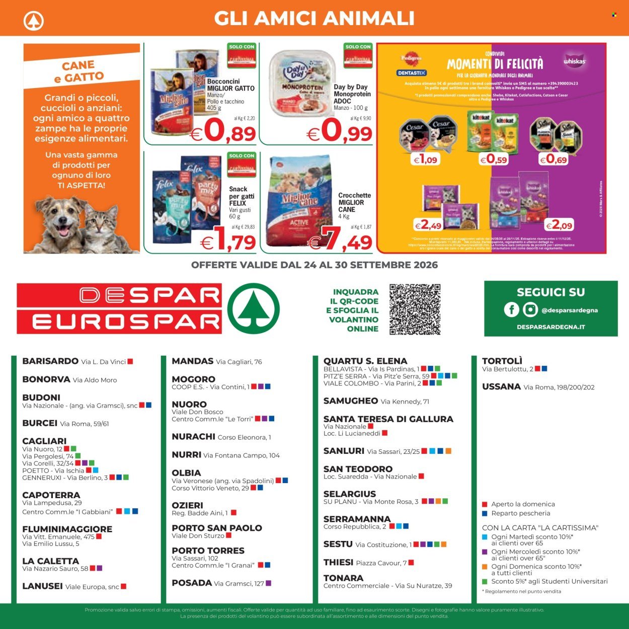Volantino EUROSPAR - Sottocosto freschi