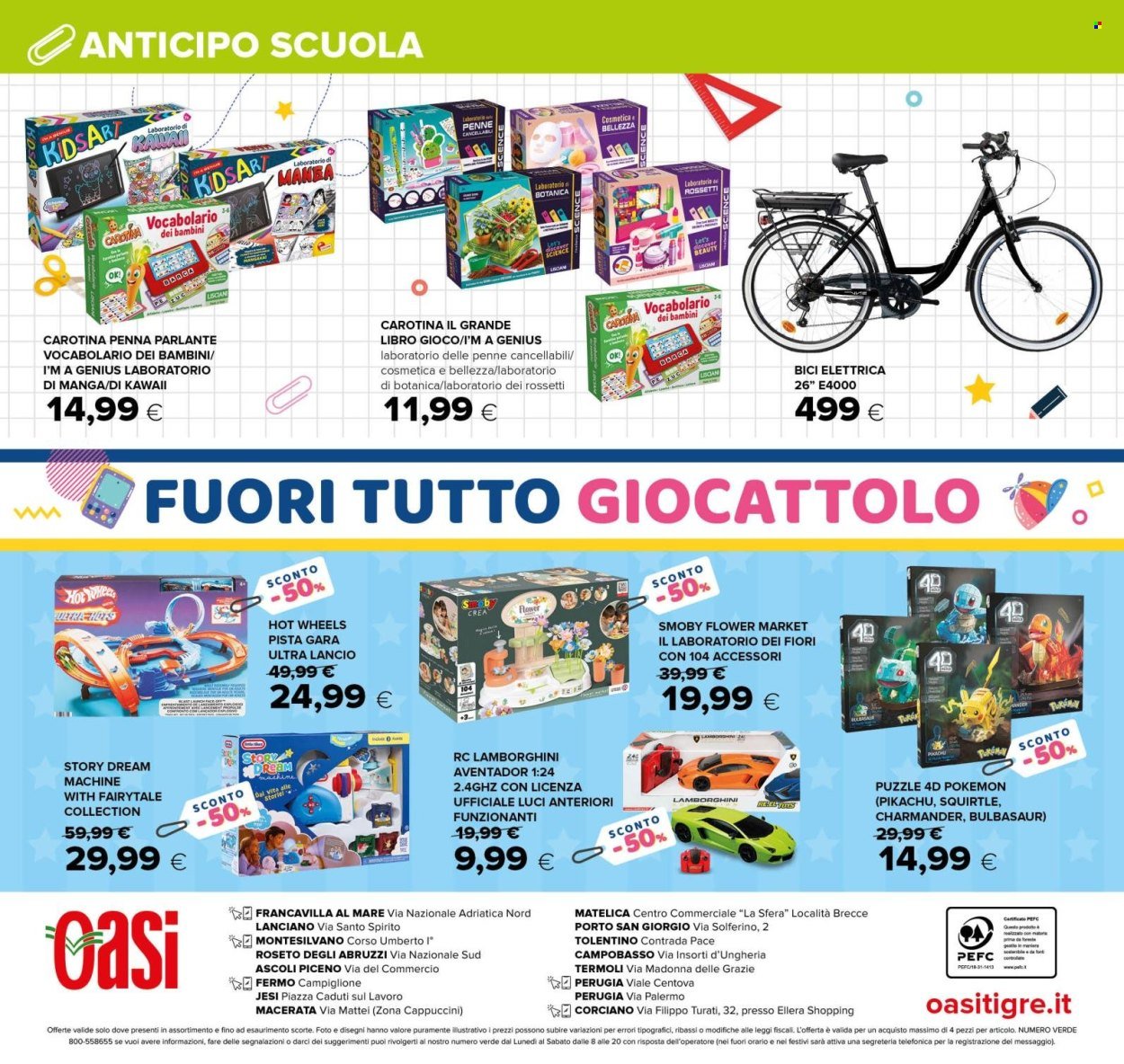 Volantino OASI - Da lunedì 10 2026
