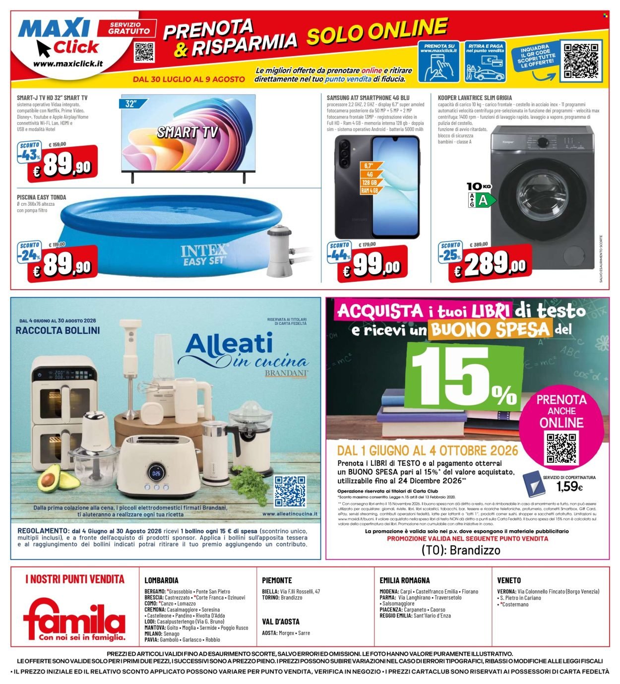 Volantino FAMILA - FRESCHISSIMI D'ESTATE