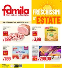 Volantino FAMILA - FRESCHISSIMI D'ESTATE