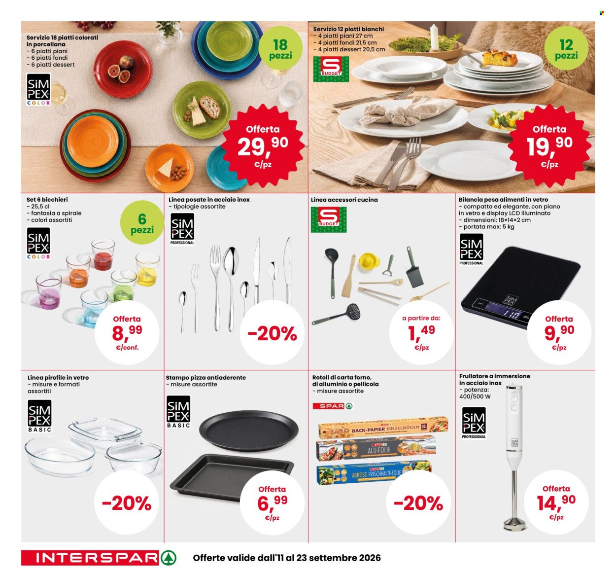 Volantino INTERSPAR - CAT SIMPEX