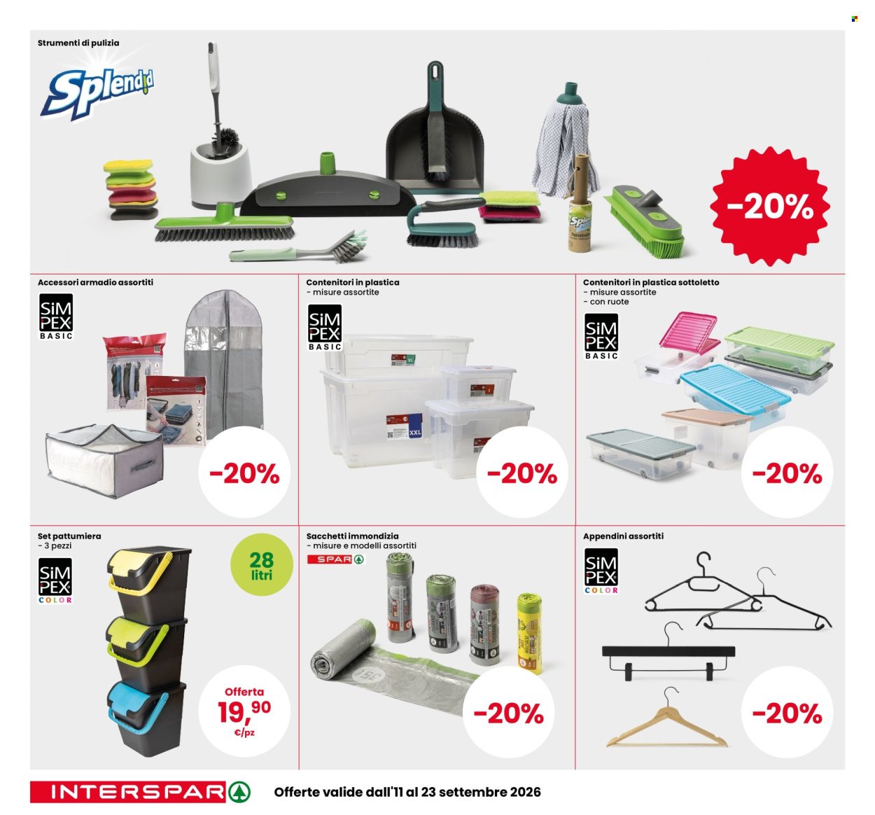 Volantino INTERSPAR - CAT SIMPEX