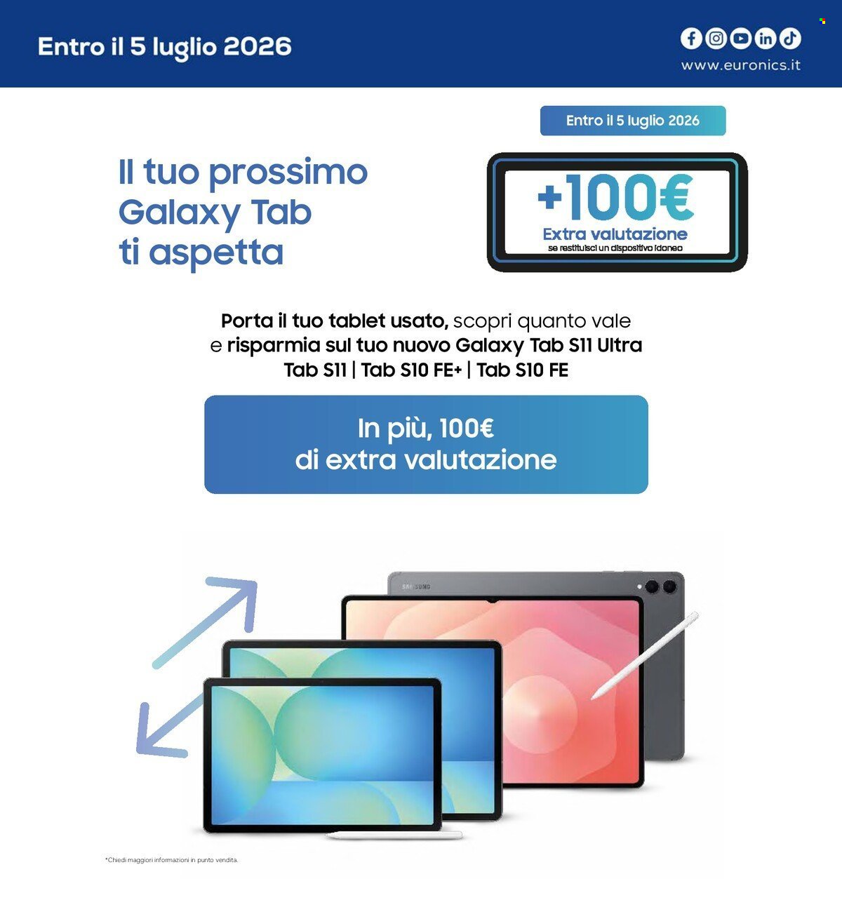 Volantino EURONICS - FACCIAMO A META'