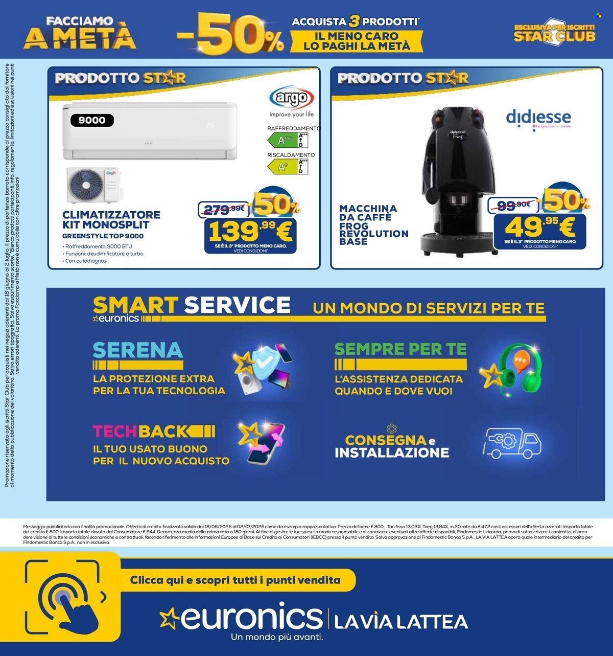 Volantino EURONICS - FACCIAMO A META'