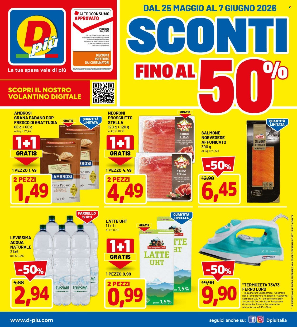 Volantino DPIÙ - SCONTI FINO AL 50% (2026-05-25 - 2026-06-07)