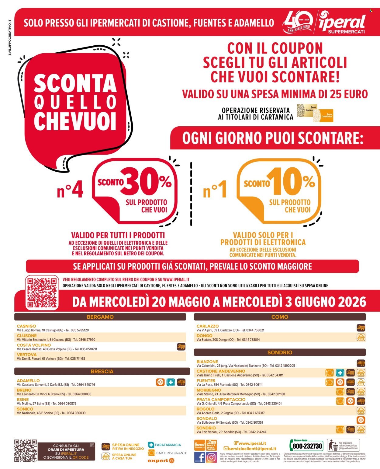 Volantino IPERAL - Affari a 1,2,3€ (2026-05-20 - 2026-06-03)