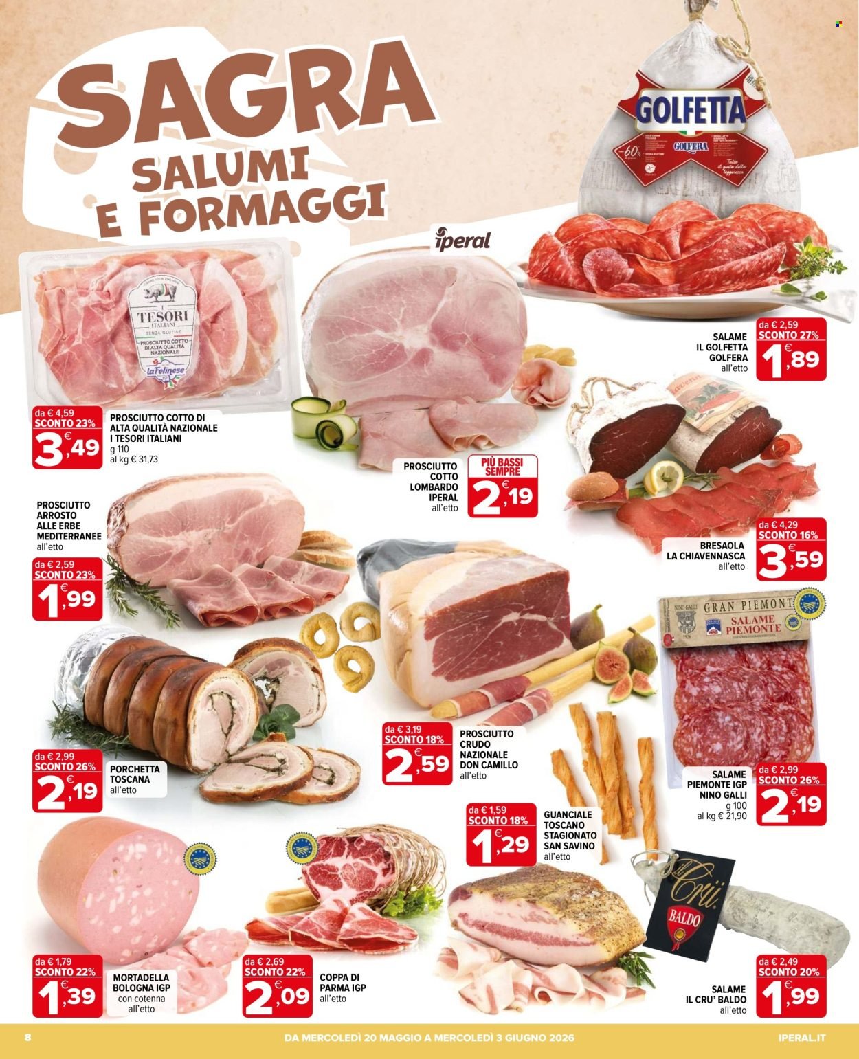 Volantino IPERAL - Affari a 1,2,3€ (2026-05-20 - 2026-06-03)