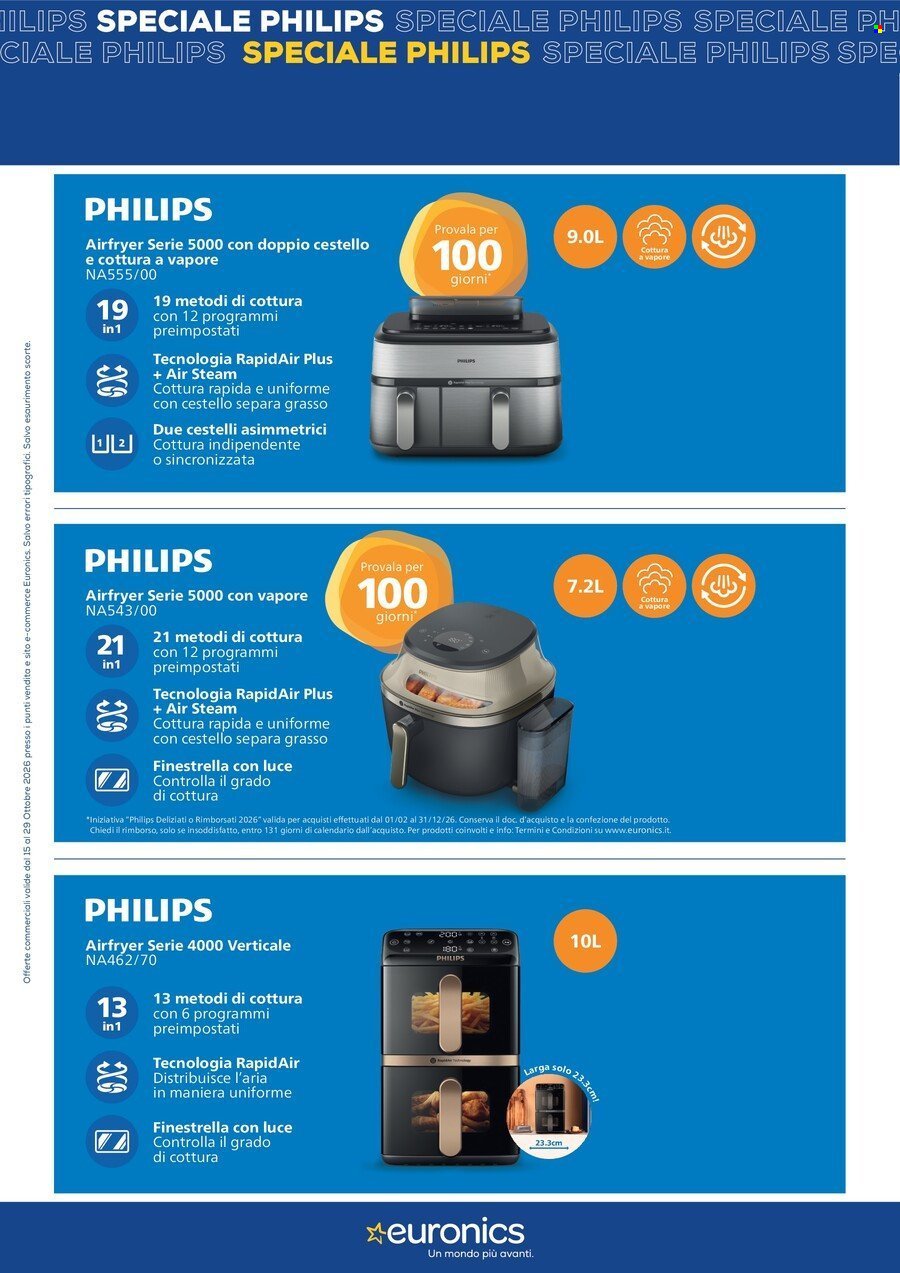 Volantino EURONICS - Speciale Philips