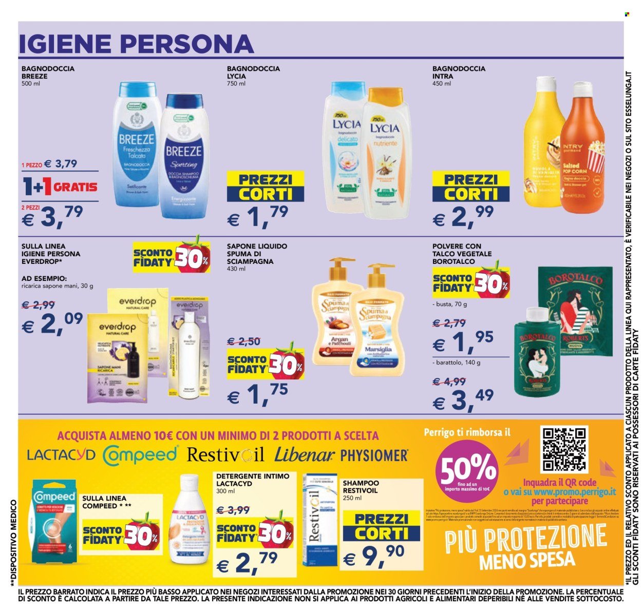 Volantino ESSELUNGA - Cura e Bellezza