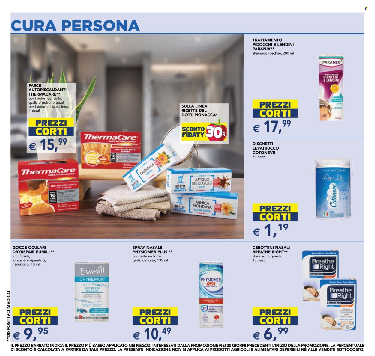 Volantino ESSELUNGA - Cura e Bellezza
