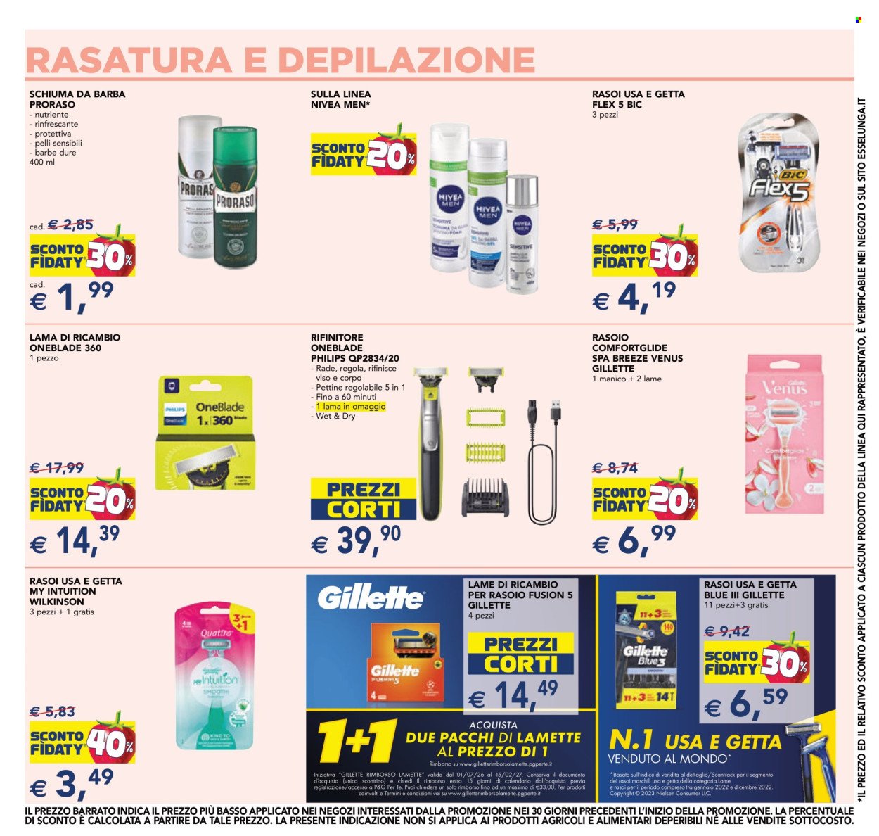 Volantino ESSELUNGA - Cura e Bellezza