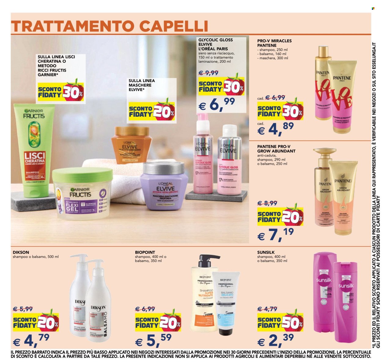 Volantino ESSELUNGA - Cura e Bellezza