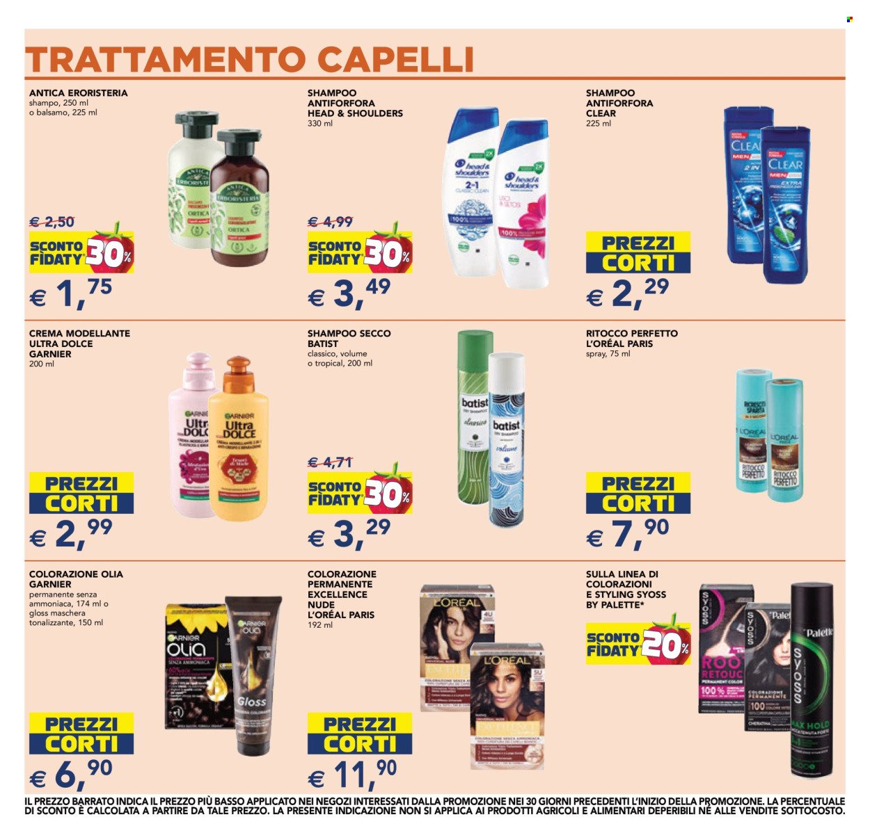 Volantino ESSELUNGA - Cura e Bellezza