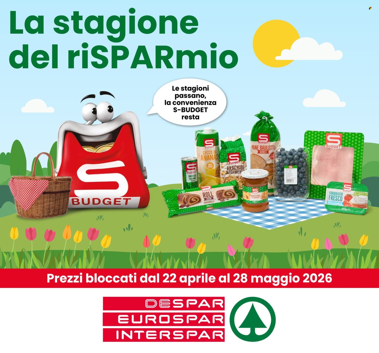 Volantino EUROSPAR - S-Budget (2026-04-22 - 2026-05-28)