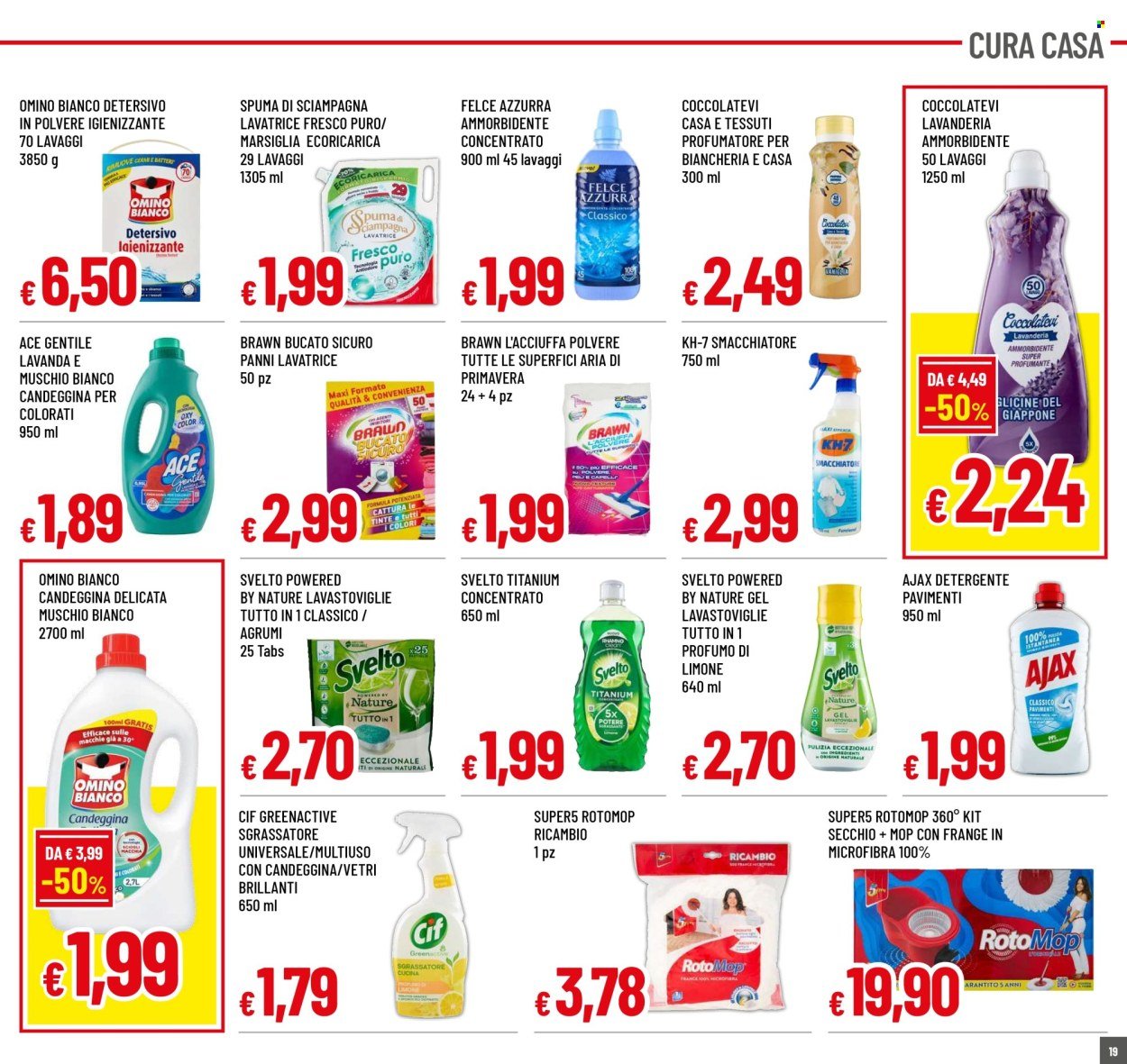 Volantino FAMILA - SCONTI FINO AL 50%