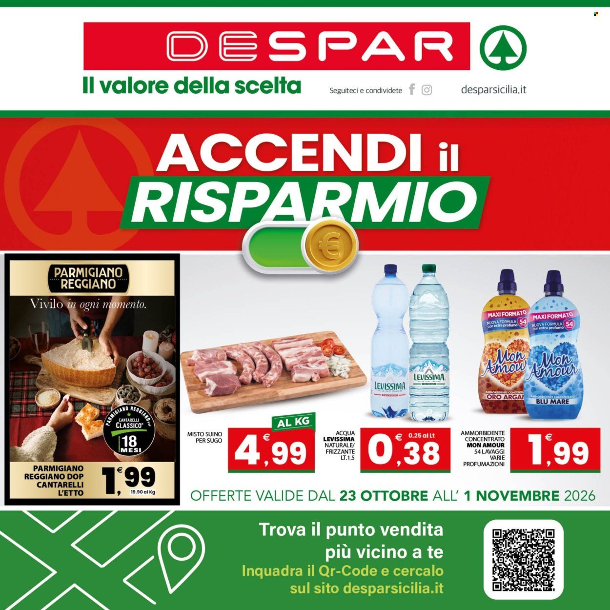 Volantino DESPAR - Da venerdì 23 ottobre 2026