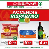 Volantino DESPAR - Da venerdì 23 ottobre 2026