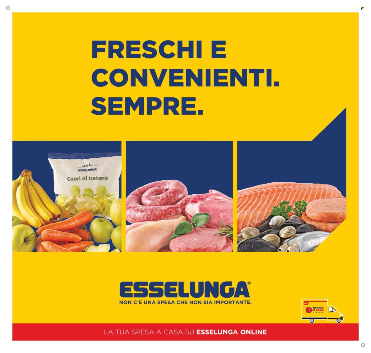 Volantino ESSELUNGA - Freschi e Convenienti. Sempre