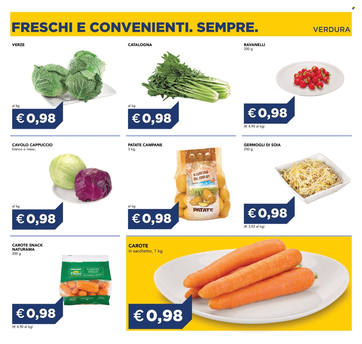 Volantino ESSELUNGA - Freschi e Convenienti. Sempre