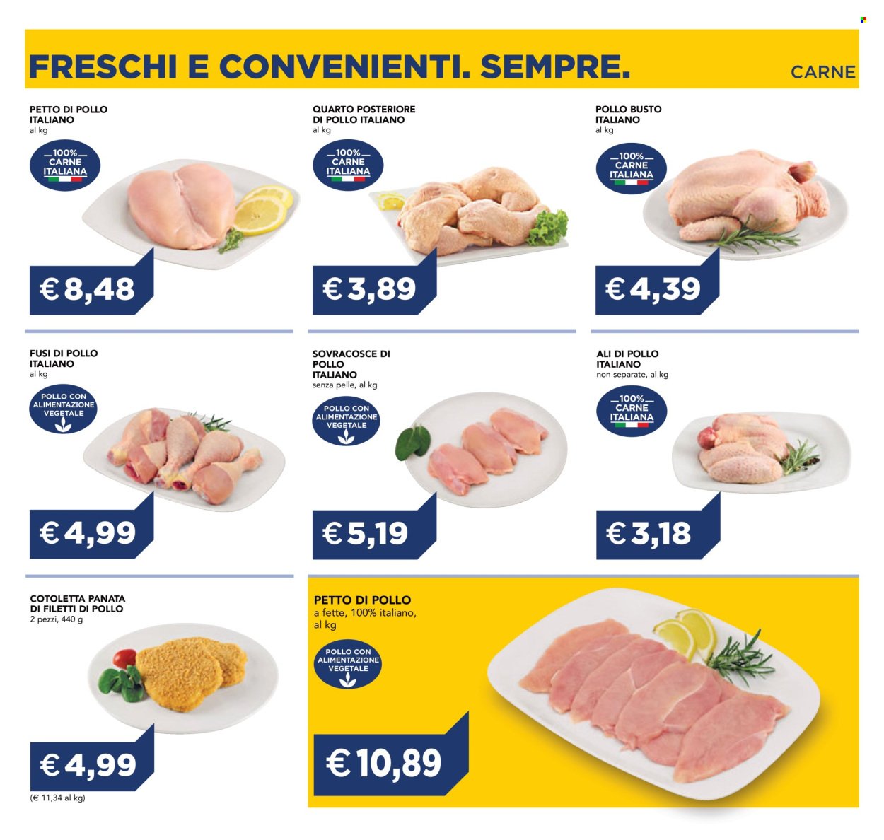 Volantino ESSELUNGA - Freschi e Convenienti. Sempre