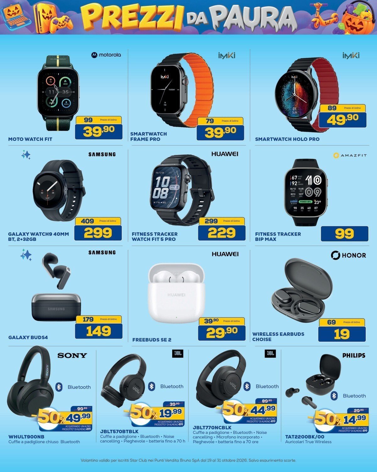 Volantino EURONICS - FACCIAMO A META' DA PAURA