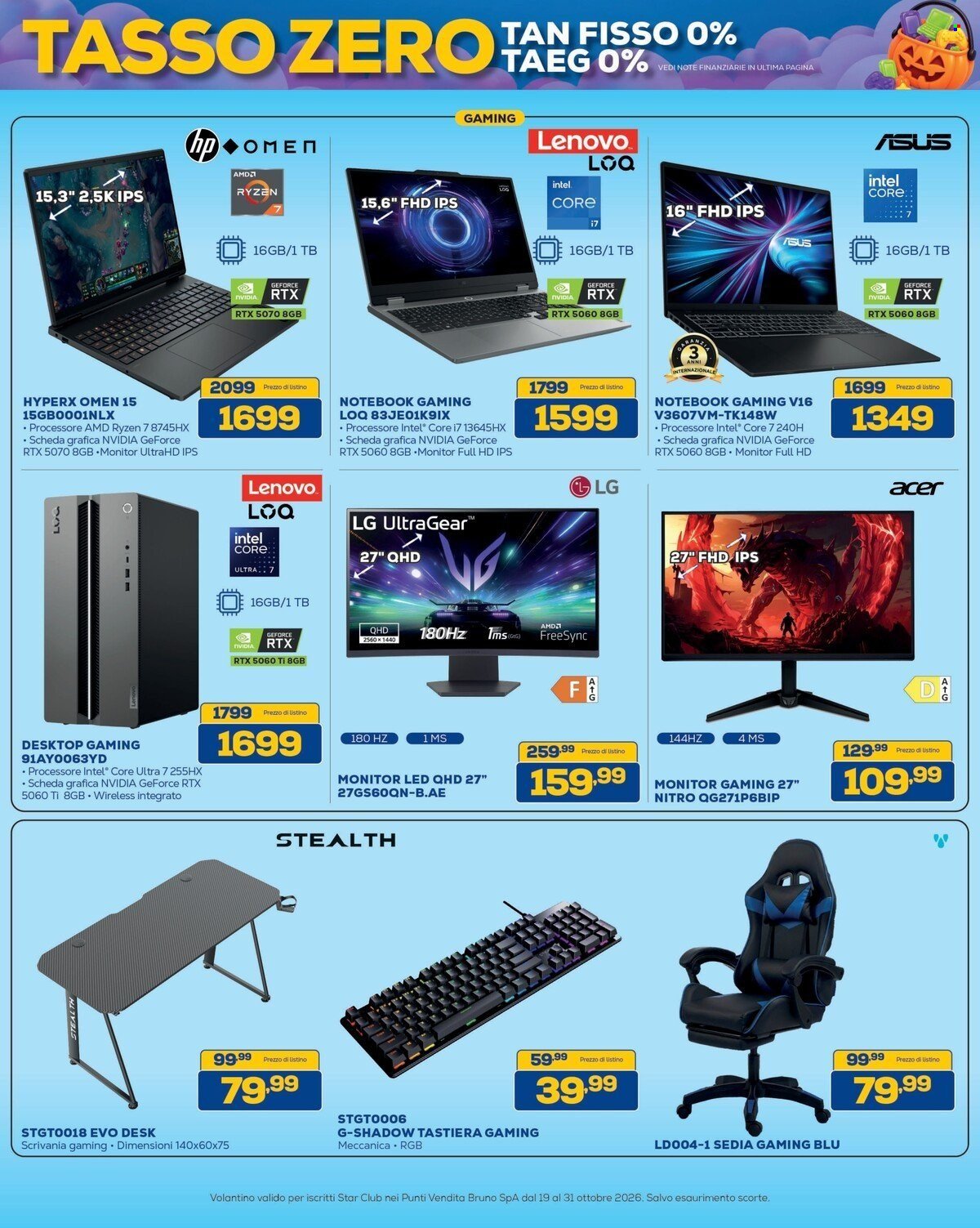 Volantino EURONICS - FACCIAMO A META' DA PAURA