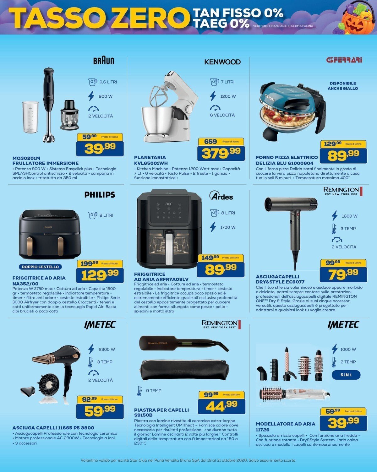 Volantino EURONICS - FACCIAMO A META' DA PAURA