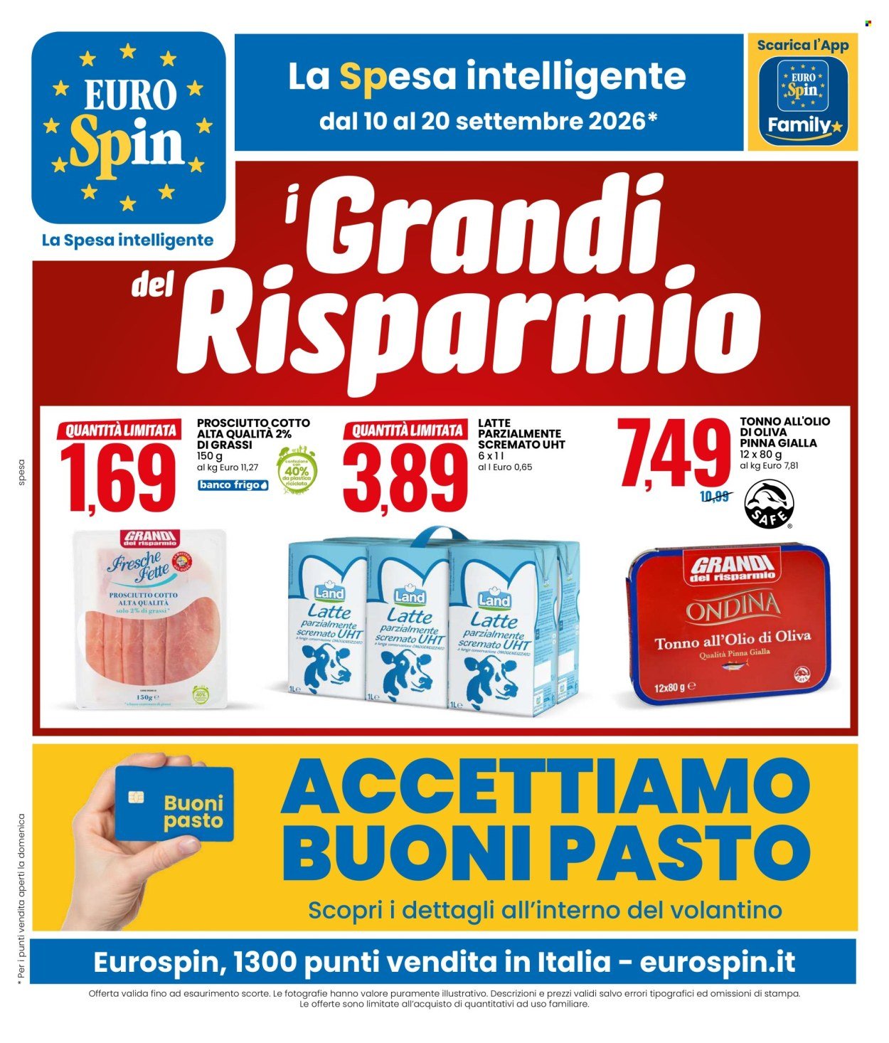 Volantino EUROSPIN - Da giovedì 10 2026
