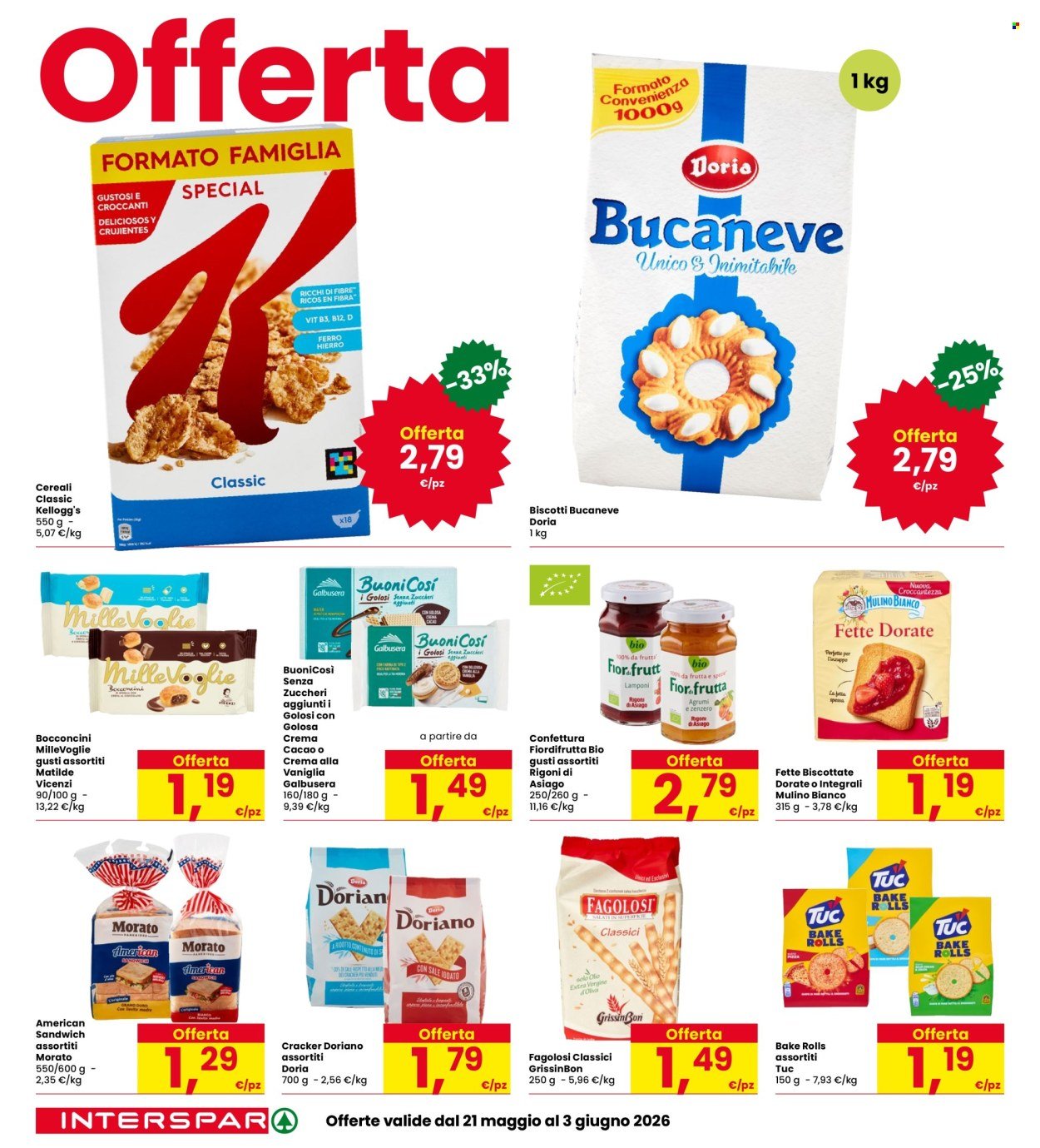 Volantino INTERSPAR - Sconti fino al 50% (2026-05-21 - 2026-06-03)